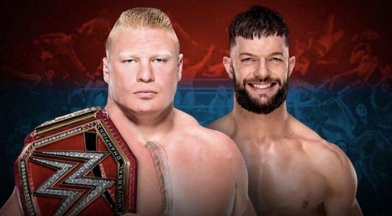 Finn Balor battles Brock Lesnar for the Universal Championship at Royal Rumble