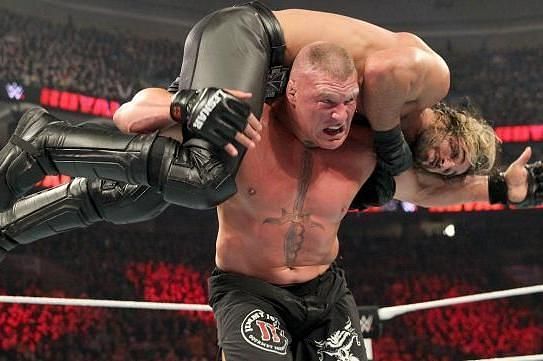 Brock Lesnar might remain undefeated until Wrestlemania