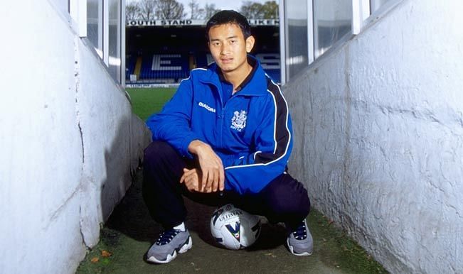 Baichung signed for Bury FC in 1999