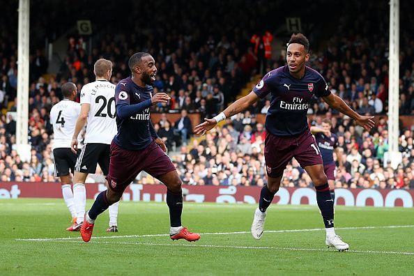 Aubameyang and Lacazette upfront for Arsenal can be a lethal combination