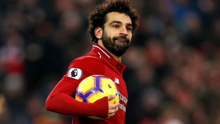 Salah scored his 50th PL goal against Palace
