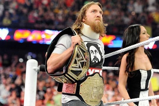 Bryan suffered a terrible neck injury that forced him to vacate the title, which ruined his amazing storyline
