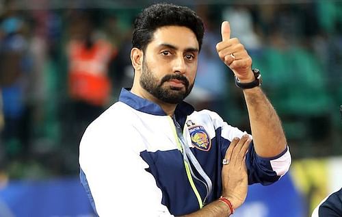 Abhishek Bachchan, Chennaiyin FC co-owner (Image: ISL Media)