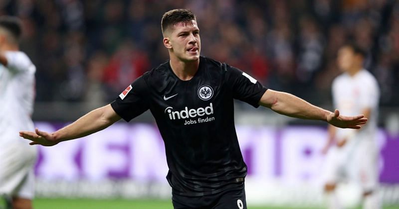 Jovic scored five goals in one match for Frankfurt against Dusseldorf in October this season
