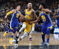 Golden State Warriors v Los Angeles Lakers