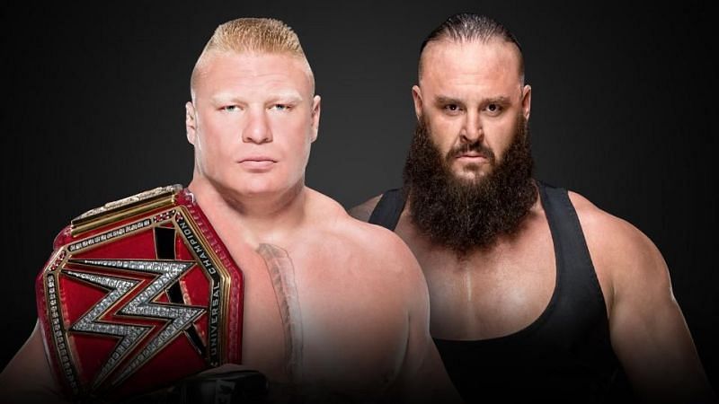 Brock Lesnar vs Braun Strowman