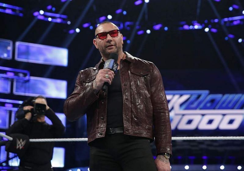 Will Batista set up his WrestleMania match this Sunday?