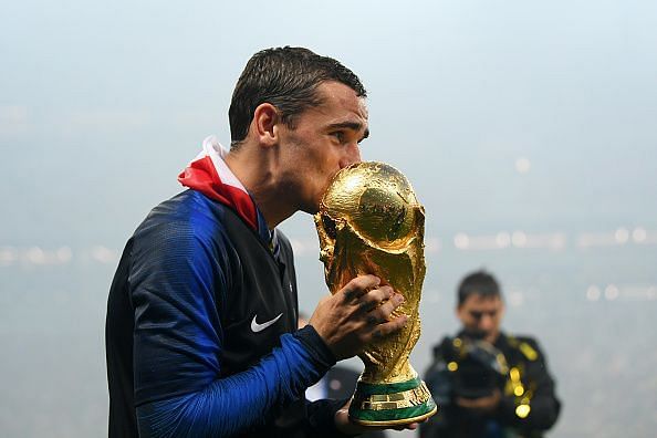 Griezmann became a World Cup winner with France in the summer