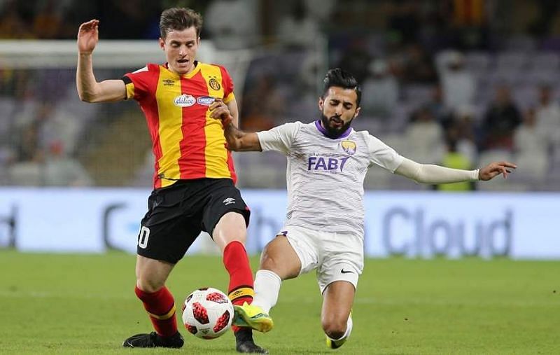 Bandar Al Ahbabi played for Al Ain FC against Real Madrid in the finals of the 2018 FIFA Club World Cup