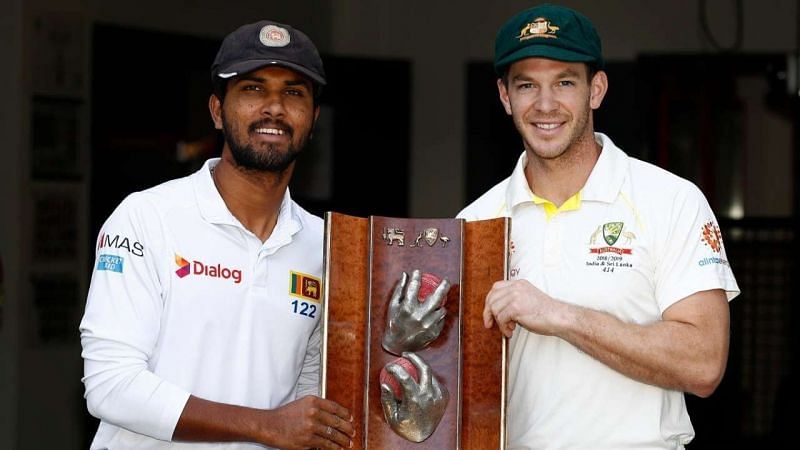 Dinesh Chandimal &amp; Tim Paine