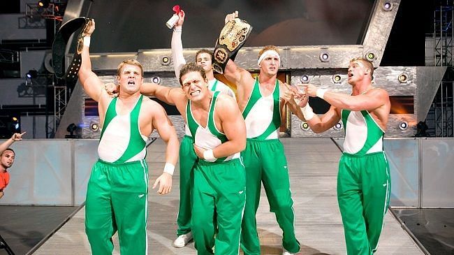 The Spirit Squad feuded with DX