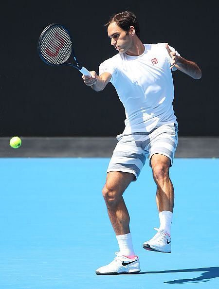 Federer is the defending champion in Melbourne