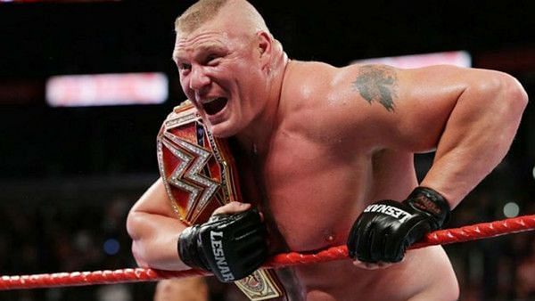 The Beast incarnate Brock Lesnar is the universal champion