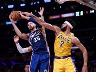 Philadelphia 76ers v Los Angeles Lakers