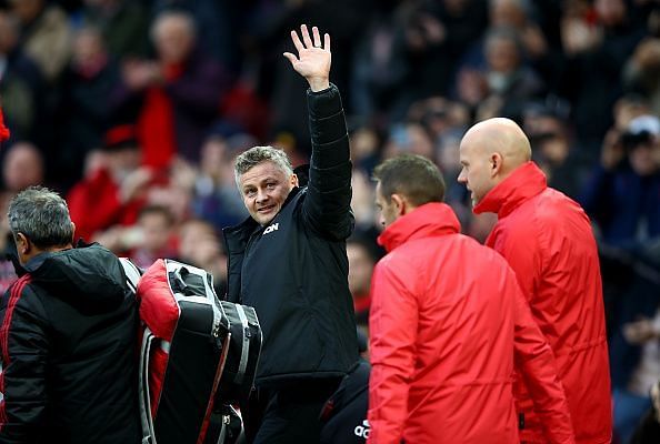 Ole Gunnar Solskjaer has quickly built a strong bond with the supporters