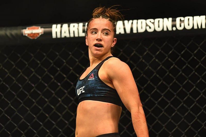 Maycee Barber&#039;s baby face belies a ferocious style inside the Octagon