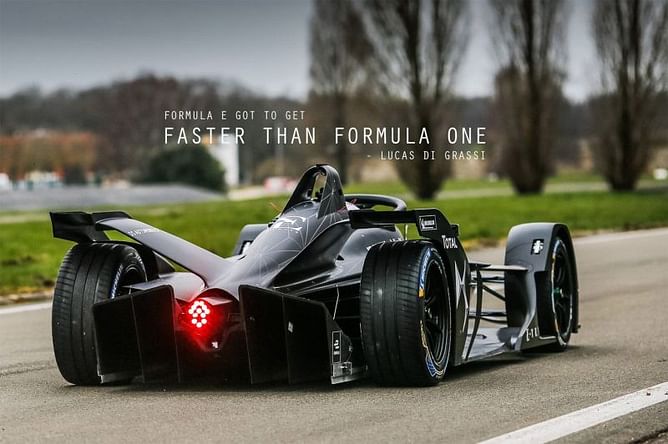Formula E should aim to be quicker than F1 cars: Lucas di Grassi