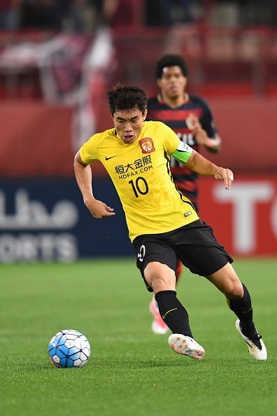 Zheng Zhi in action