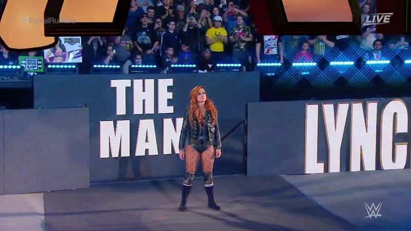 Becky Lynch was the victim of quite an interesting botch