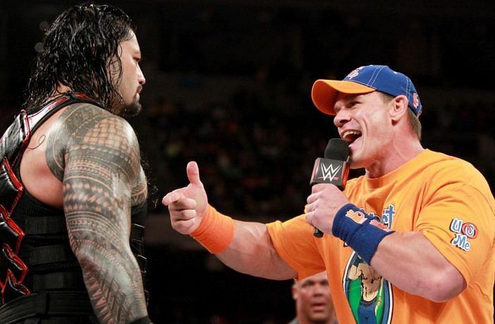 Cena said to Roman, &#039;I am here because you can&#039;t do your job!&#039;