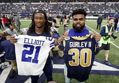 Gurley meets Elliott in big-time showcase for NFL's top RBs