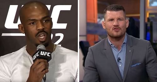 Bisping managed to get under Jones' skin and got a mouthful in return.