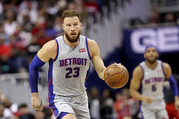 Blake Griffin joined the Motor City outfit in a mega trade last season