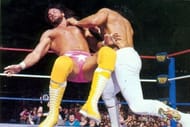 Ricky Steamboat takes down Macho Man Randy Savage at Wrestlemania III