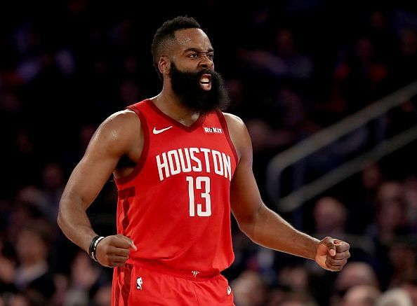 Harden scored 61 points at Madison Square Garden against the New York Knicks