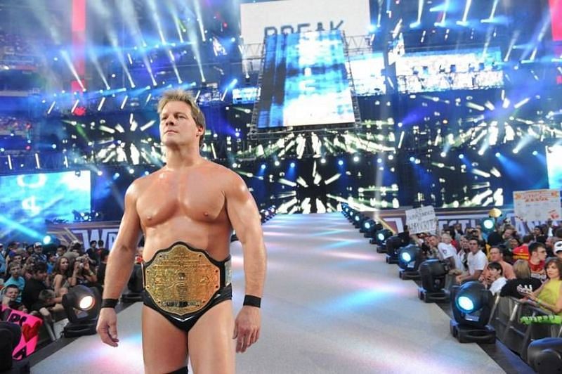 Jericho at WrestleMania 26 in 2010, the last time Y2J was a World Champion.