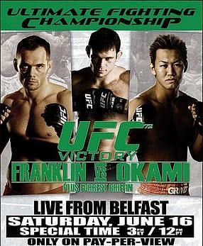 UFC 72 was the first UFC show in Northern Ireland, but the card was weak