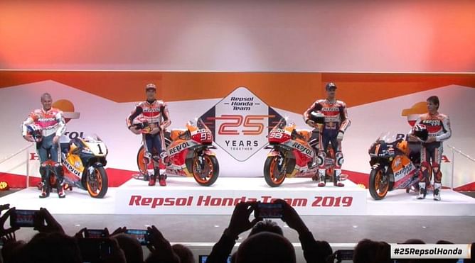 MotoGP news: Repsol Honda unveils the team's 2019 livery