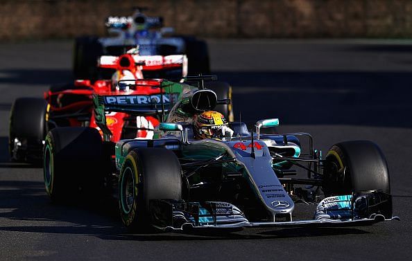 Hamilton and Vettel were the main championship rivals in 2017.