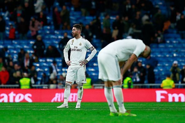 Real Madrid have been a big disappointment this season.