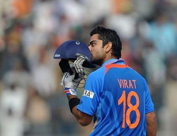 Kohli scored a match-winning century at Guwahati