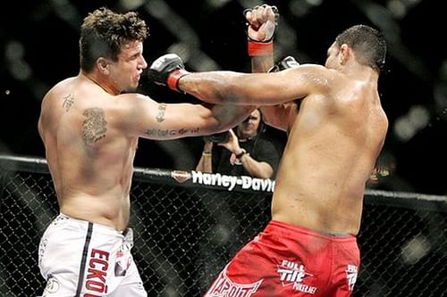 Frank Mir stunned Antonio Rodrigo Nogueira