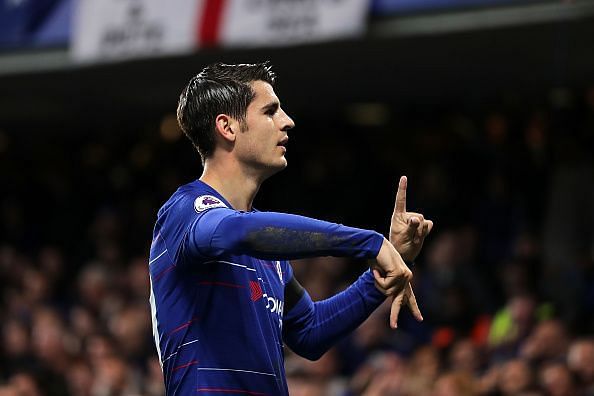 Morata has struggled to get opportunities at Chelsea this season
