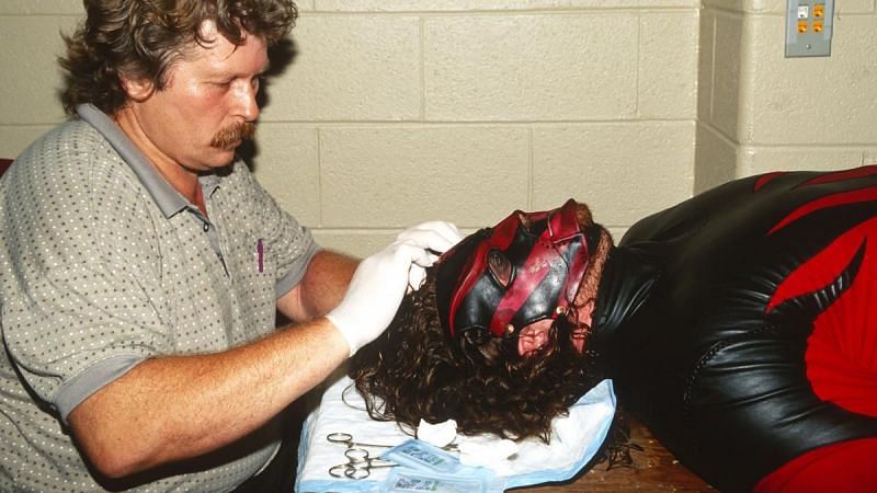 Kane undergoing medical treatment