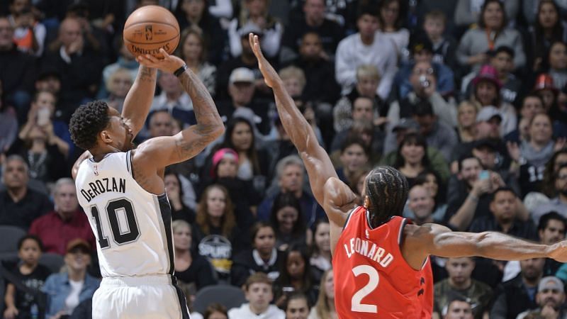 DeMar DeRozan posted his first career triple-double