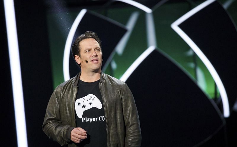 Phil Spencer at the 2017 E3 event