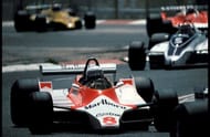 Alain Prost driving the MP29 C during his debut