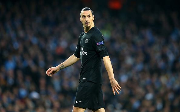 Ibrahimovic scored a ridiculous 156 goals in 180 games for PSG in four seasons.