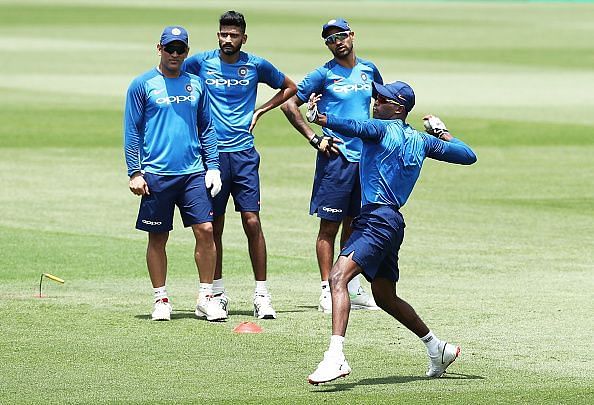 India ODI Series Training Session
