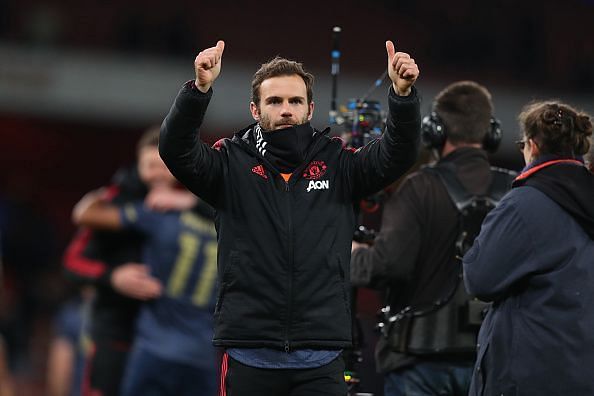 Juan Mata could leave the Red Devils this summer