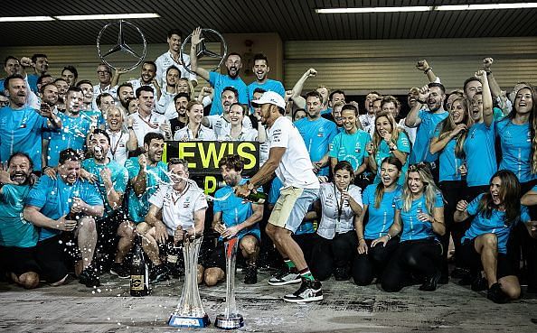 Mercedes have to pay the most because they finished first in the Constructors&#039; championship