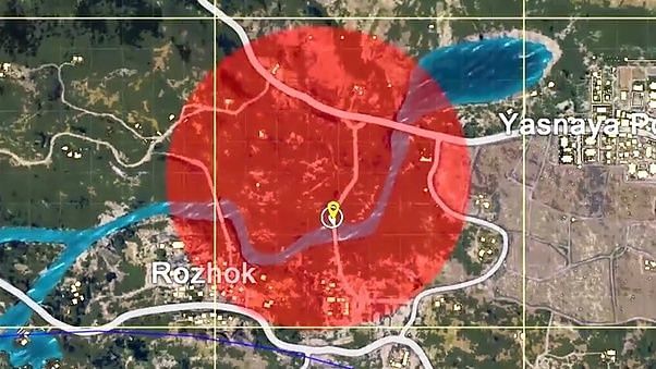 Red Zone in PUBG Mobile