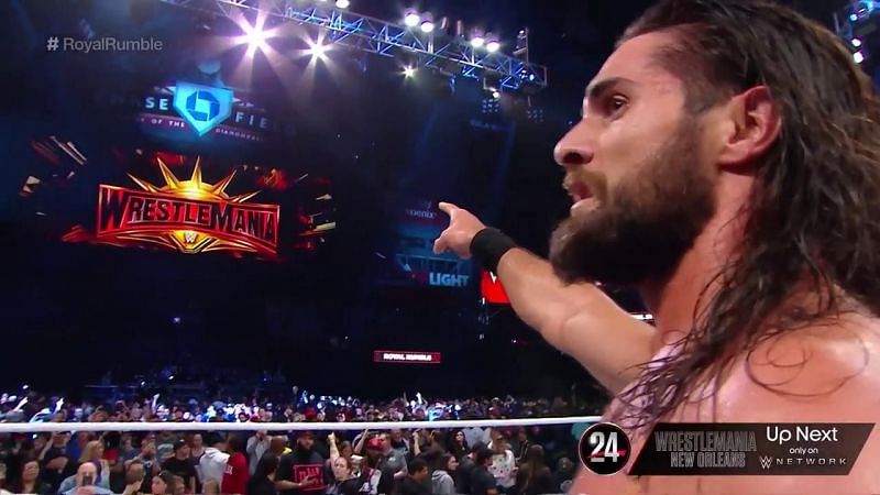 Seth Rollins won the men&#039;s Royal Rumble match