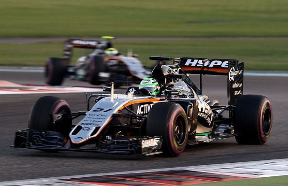 Hulkenberg&#039;s final season for Force India was in 2016.