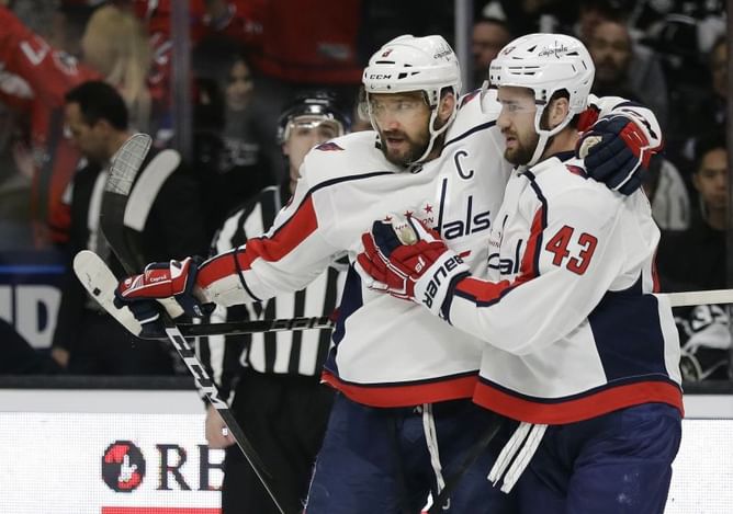 Ovechkin scores a pair as Capitals edge Kings 3-2