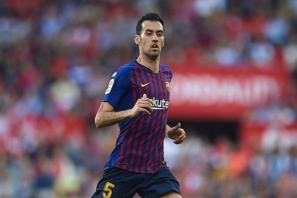 Despite being 30, Busquets is one of the best in the business